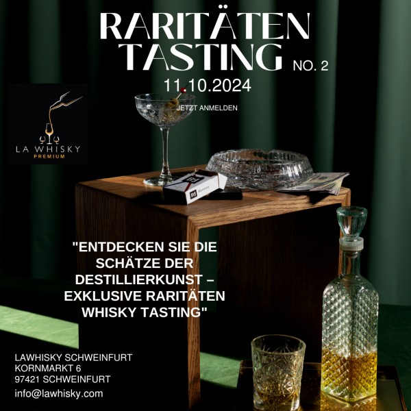 Raritäten Tasting Nr. 2 - 11.10.2024