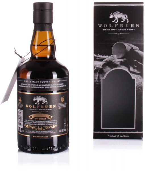 Wolfburn &quot;Father&#039;s Day Edition&quot; lightly peated Cask Strength Edition