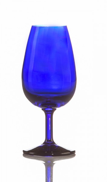 Nosing Tasting Glas Blau für Blindverkostungen