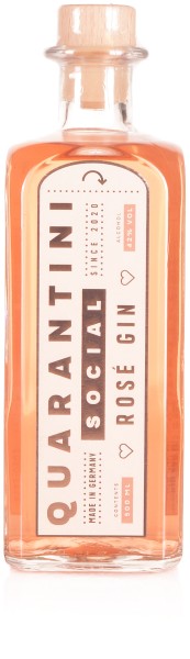 Quarantini Social Rosé Gin