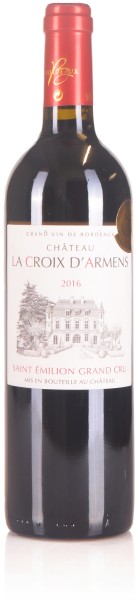 Chateau La Croix D&#039;Armens / Saint Emilion Grand Cru 2016
