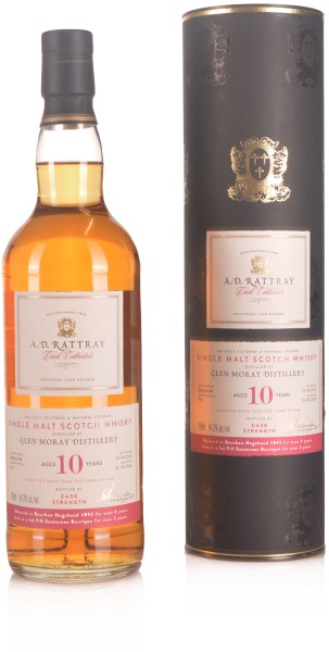 Glen Moray A.D. Rattray 10 Jahre 64,3%