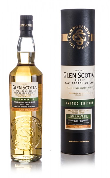 Glen Scotia 2012 - 1st Fill Bourbon Barrel 56,8% vol.