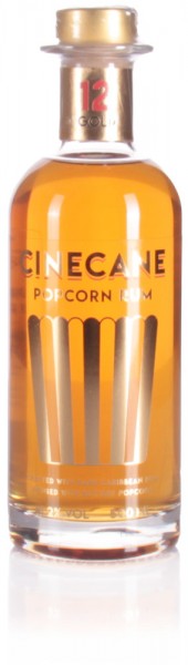 Cinecane Gold Popcorn Infused Rum Spirit