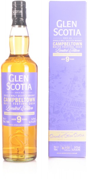 Glen Scotia 9 Jahre Campbeltown Malts Festival 2024