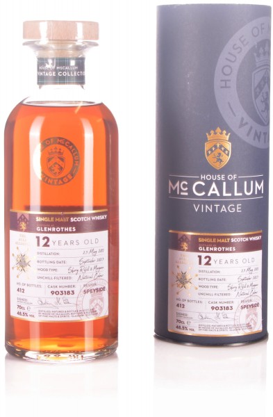 Glenrothes 12 Jahre House of McCallum