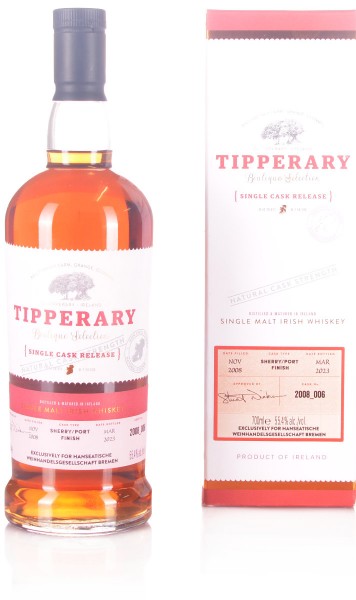 Tipperary 2008 Sherry / Port Cask Finish