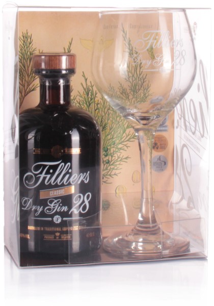 Filliers Dry Gin 28 Geschenk-Set